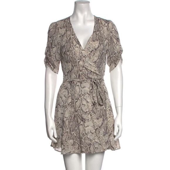 Reformation Monica Dress Snake Skin - Picture 10 of 10